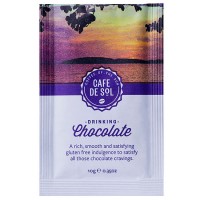 gluten free cafe de sol drinking chocolate