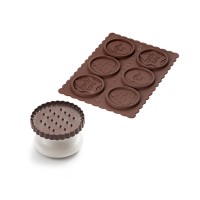 Silikomart Fiji mould Xmass cookie