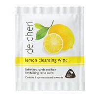 lemon cleansing wipe