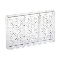 martellato fiji kube chocolate bar mould 100g.