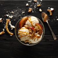 Spiced Apple Crumble Sundae