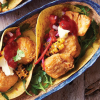 crispy fish tacos